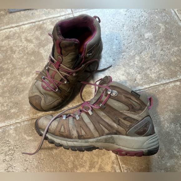 MERRELL Hiking Boots Womens size 6.5 - Picture 1 of 8